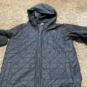 Worn once perfect condition, Boys The Northface one piece vest/sweater combo